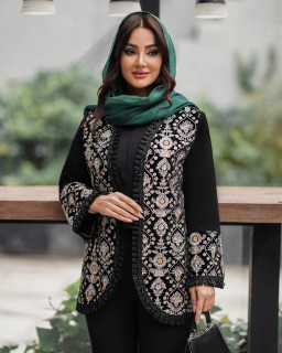 کت مجلسی سوزندوزی سنگ دوزی