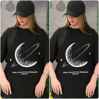 تیشرت لانگ نخ پنبه ماه