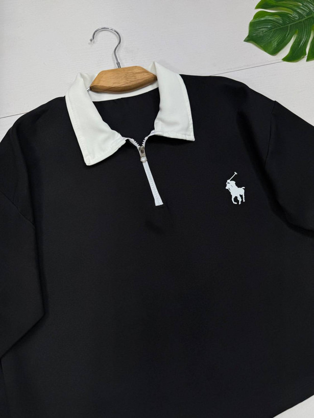 ست نیم زیپ polo ترند (پلوشرت شلوار)