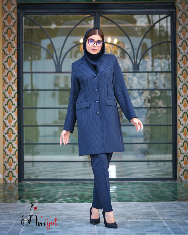 مانتو شلوار اداری روژان